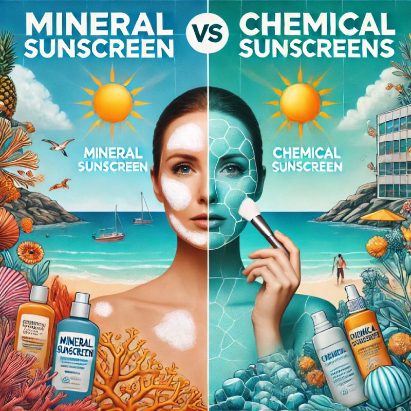 Mineral vs Chemical Sunscreens