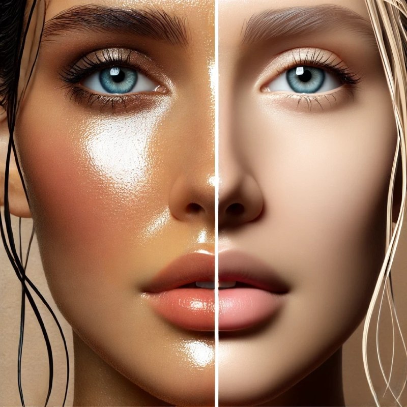 oily vs dry skin